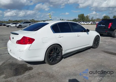 2011 Infiniti G37 Journey z USA, uszkodzony, nr VIN JN1CV6AP2BM305396